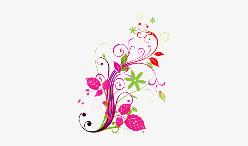 Abstract Flower Free Png Image - Flowers Art Design Png, transparent png #219954