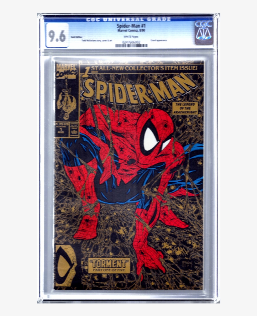 Spiderman Issue 1 Gold Edition Comic - Spiderman Torment, transparent png #2100007