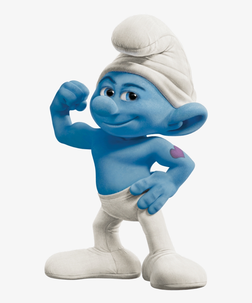 At The Movies - Smurfs Png, transparent png #2100040