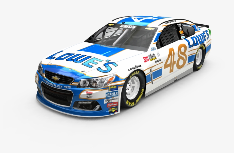 Lowe's Reveals Johnson's Retro Ride For Darlington - Jimmie Johnson Darlington 2017, transparent png #2100288