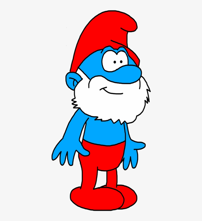 Militarism Drawing Papa Smurf Banner Transparent Library - Papa Smurf Transparent Background, transparent png #2100336