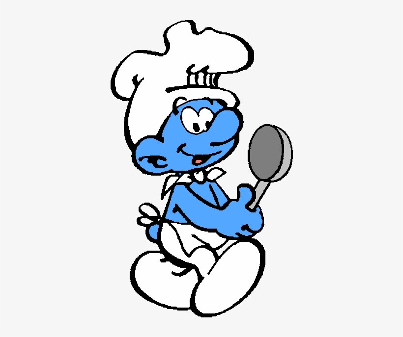 Softland - Info - Chef Smurf, transparent png #2100404