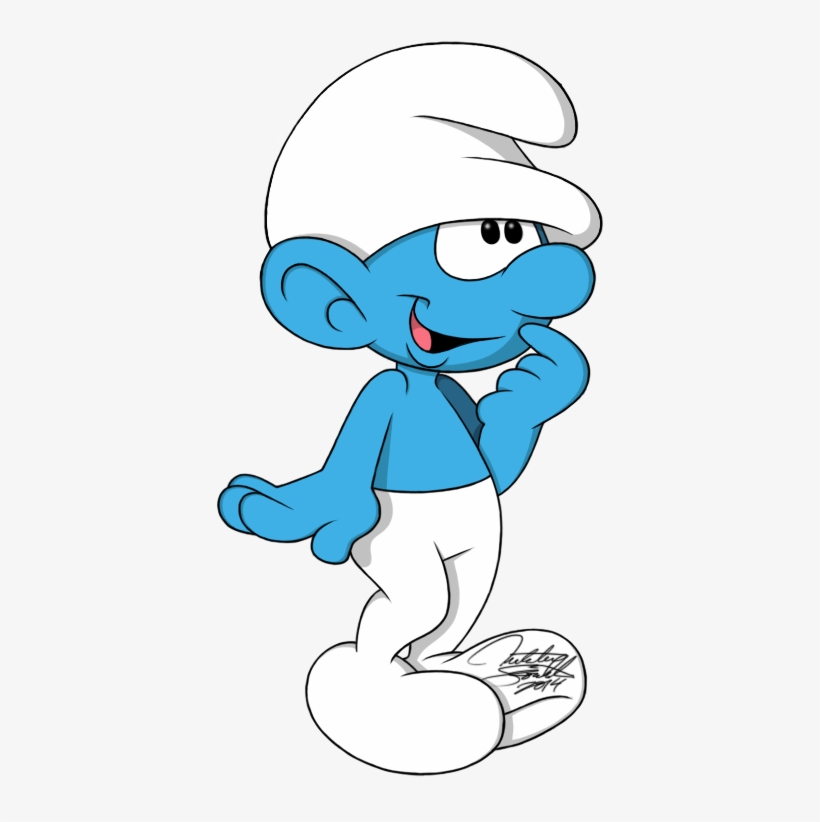 Smurfs Clipart Gullible - Hupikék Törpikék Ügyifogyi, transparent png #2100453