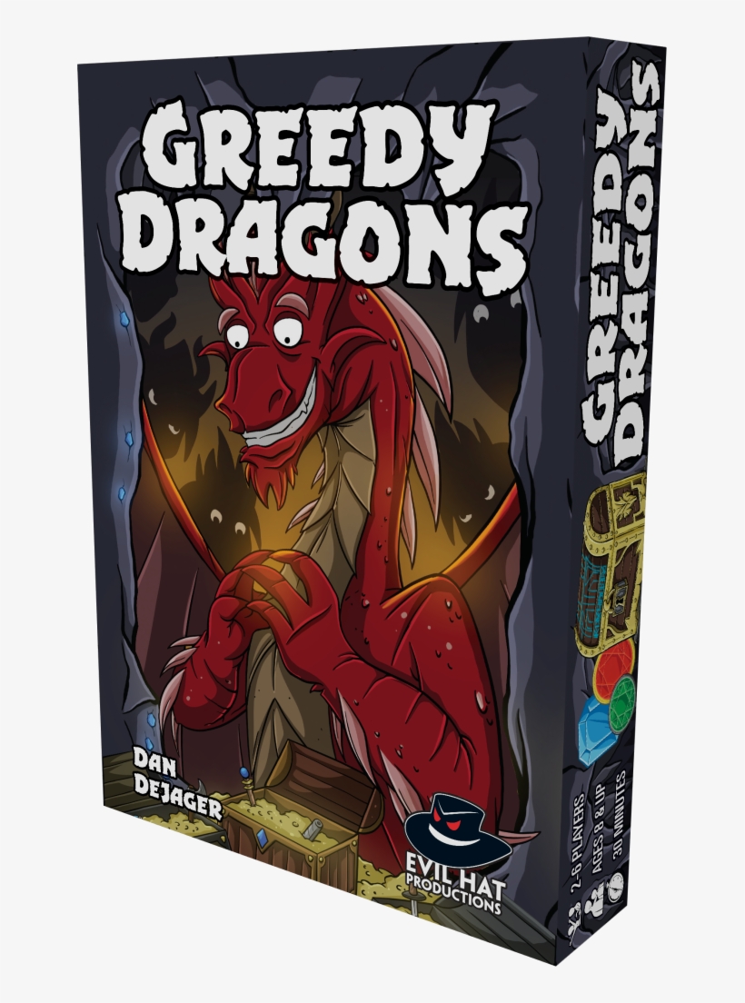 Greedy Dragons Divvy Gems Deviously - Greedy Dragons, transparent png #2100530