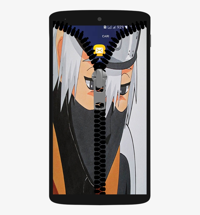 Download Hatake Kakashi - Zipper, transparent png #2100557