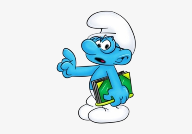 Small - Brainy Smurf, transparent png #2100580