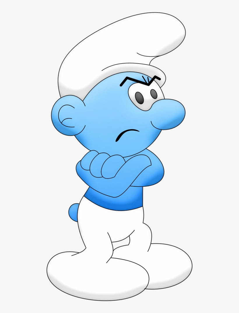 Smurfs Smurfette, Cartoon Characters, Cartoon Movies, - Smurf With Big Nose, transparent png #2100624