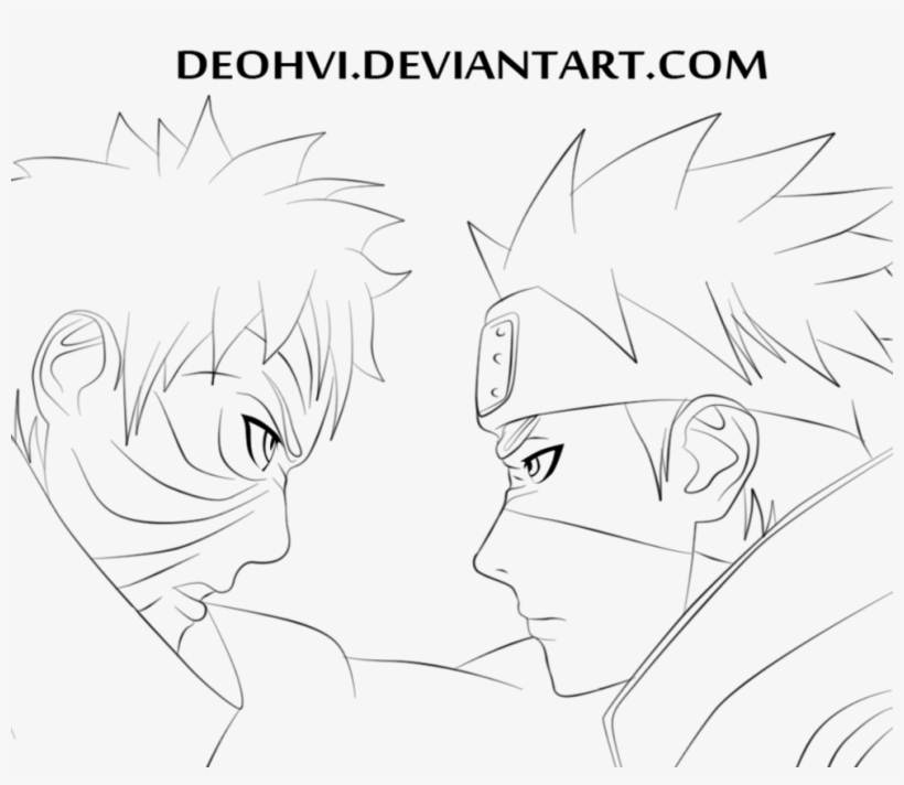 Kakashi Drawing Easy