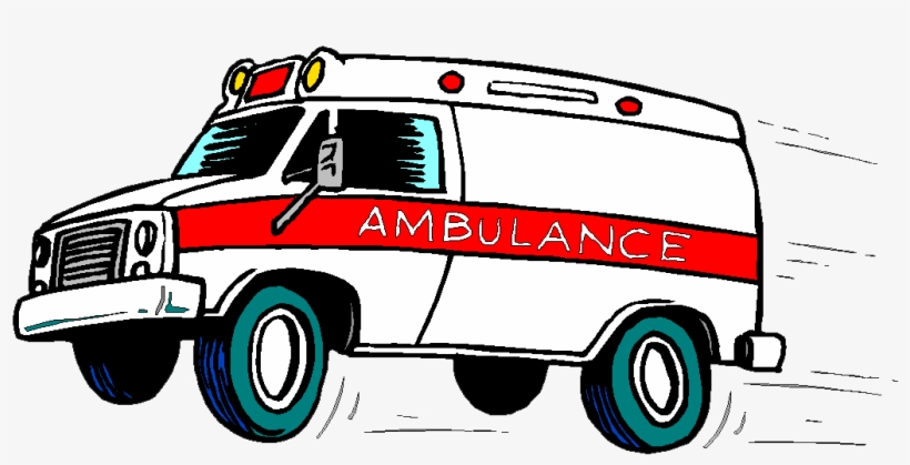 Svg Transparent Download Ambulance Clipart Service - Dessin D Une Ambulance, transparent png #2100756