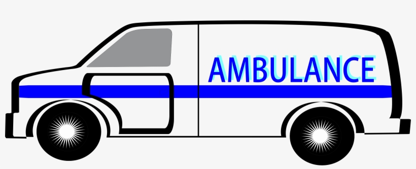 Ambulance Svg Library - Doppler Effect Ambulance, transparent png #2100914