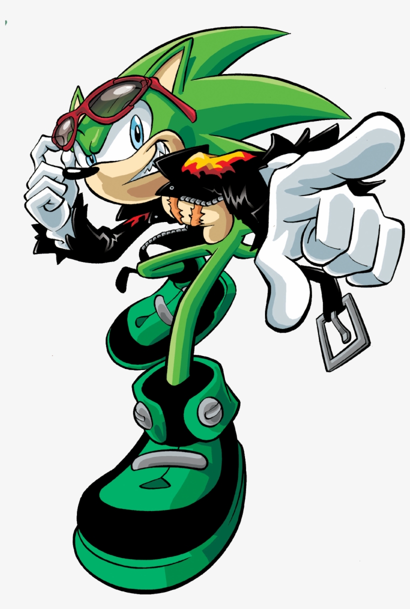 Scourge The Hedgehog - Scourge The Hedgehog Imgur, transparent png #2101054