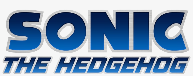 Sonic The Hedgehog Logo Png Transparent Image - Sonic The Hedgehog Lettering, transparent png #2101228