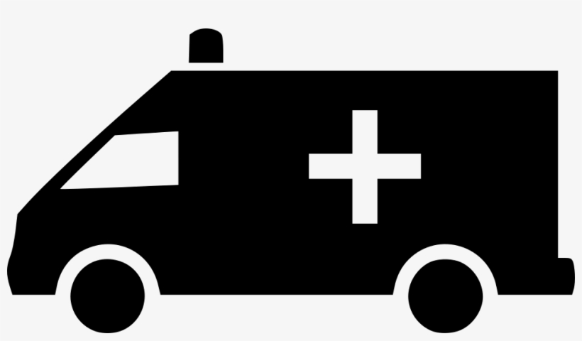 Ambulance Comments - Ambulance Silhouette, transparent png #2101250