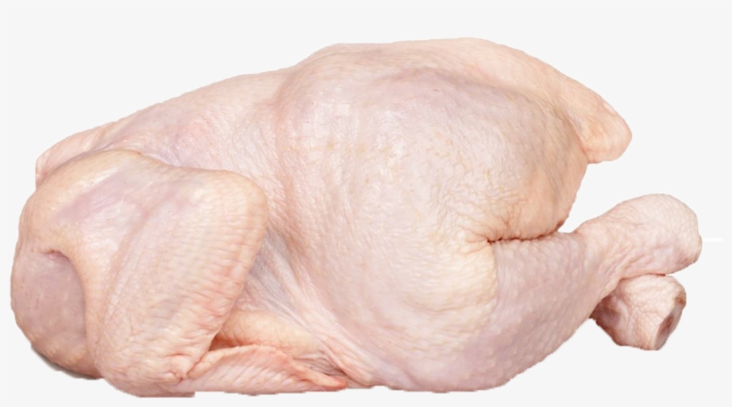 Raw Whole Chicken Png - Uncut Chicken, transparent png #2101280