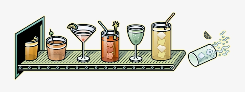 An All-star Bar At Art Beyond The Glass - Drink, transparent png #2101670