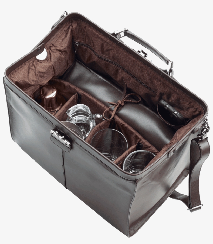 Leather Kit Bag - Cocktail Kit Bag Leather, transparent png #2101674