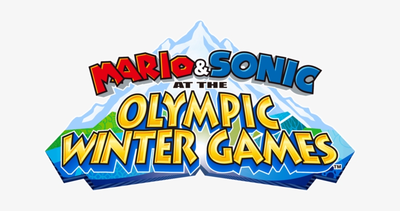 Mario & Sonic At The Olympic Winter Games - Mario And Sonic At The Olympic Winter Games Logo, transparent png #2101691