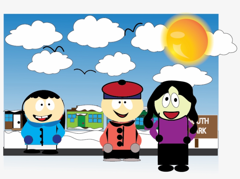 Southpark-1jv2h0g - Cartoon, transparent png #2102537