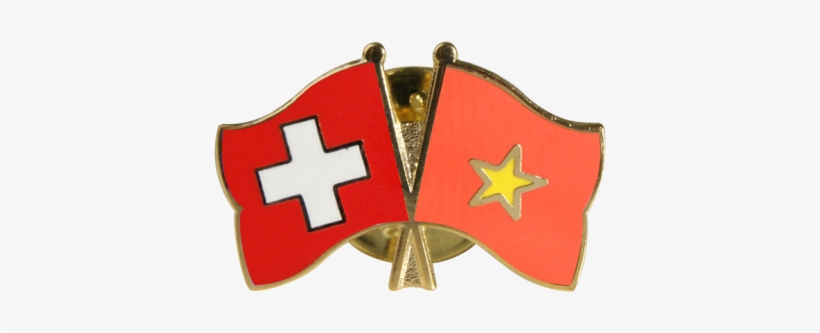 Vietnam Friendship Flag Pin, Badge - Vietnam, transparent png #2103078