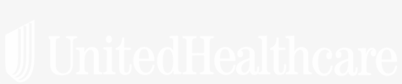 Uhc Logo White - White United Healthcare Logo, transparent png #2103595