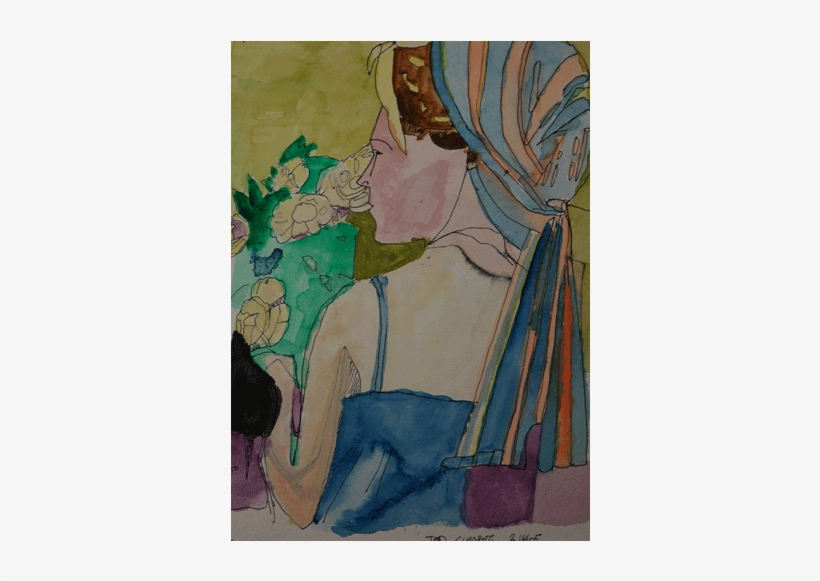 Watercolor People - Modern Art, transparent png #2103654