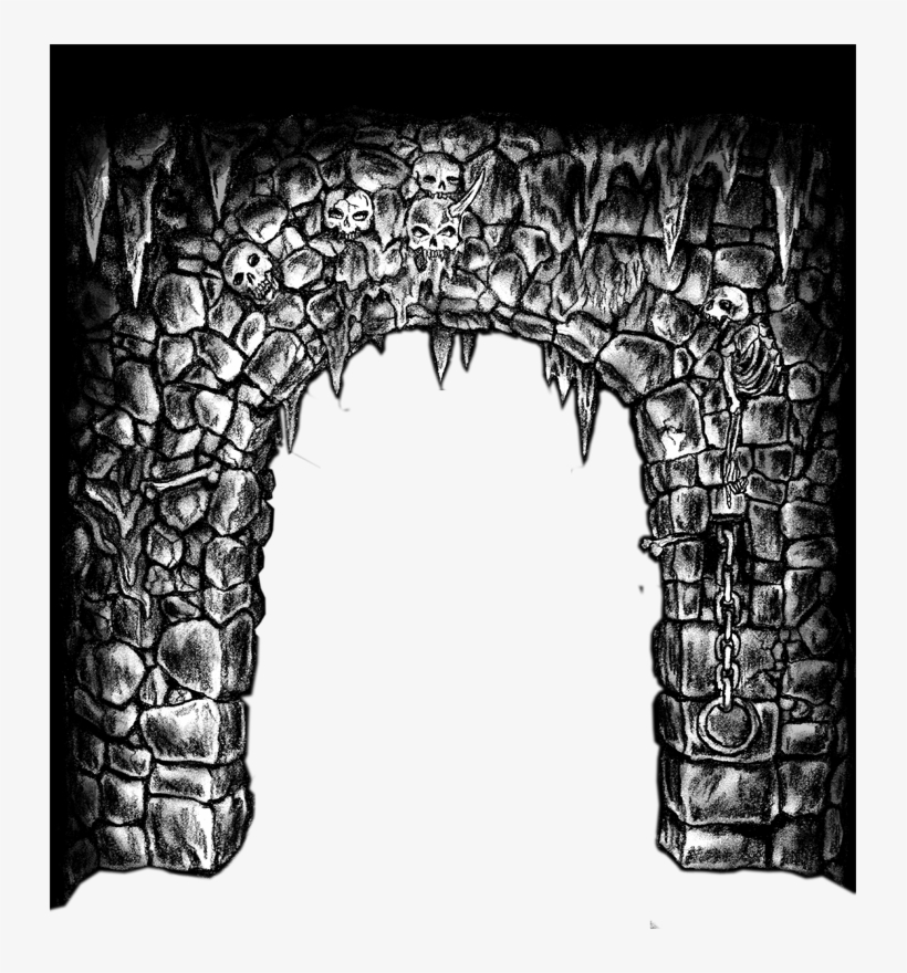 Tap The Skulls For Prev/next - Evil Gate, transparent png #2104320