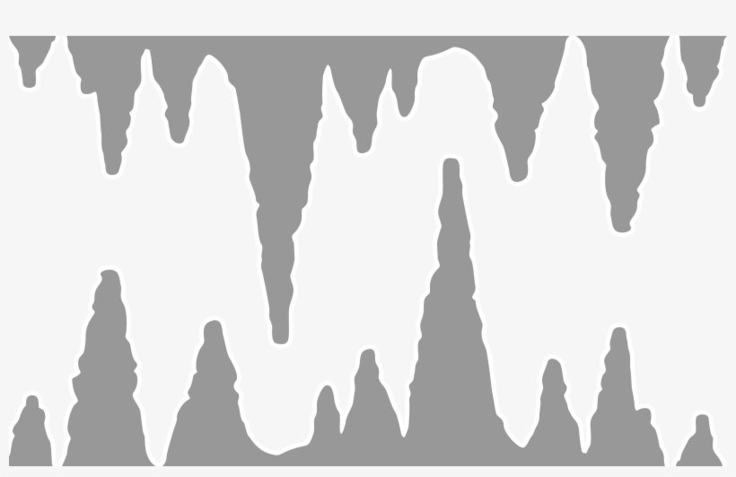 Vector Icicles Ice Cave - Stalagmite Icon Png, transparent png #2104449