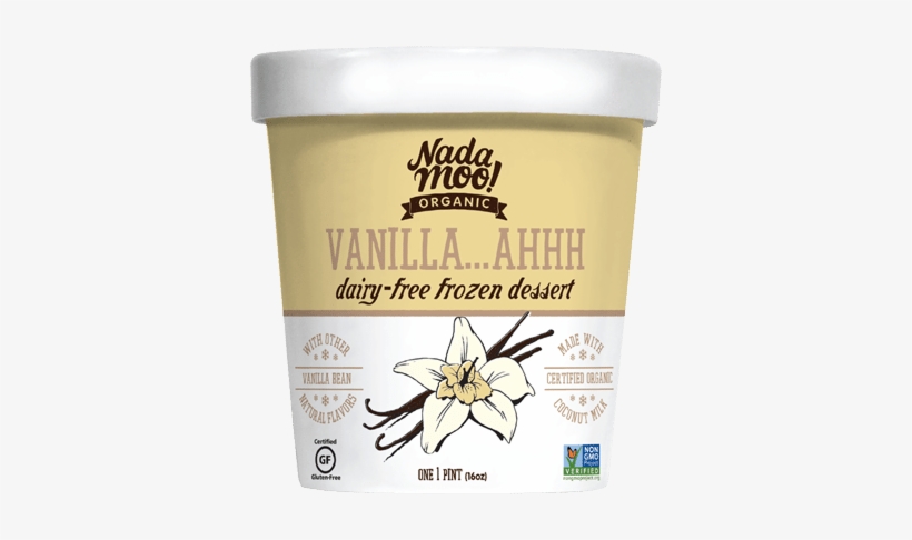 Nadamoo Ice Cream Vanilla, transparent png #2104563