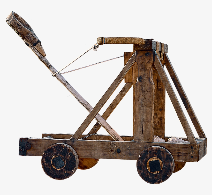 Png,catapult,weapon Medieval,weapon Wood,wood,medieval,old - Catapult, transparent png #2104565