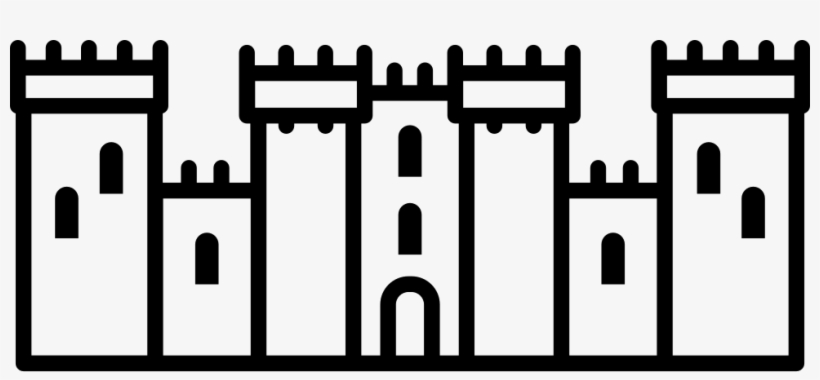 Medieval Castle Comments - Icon, transparent png #2104706