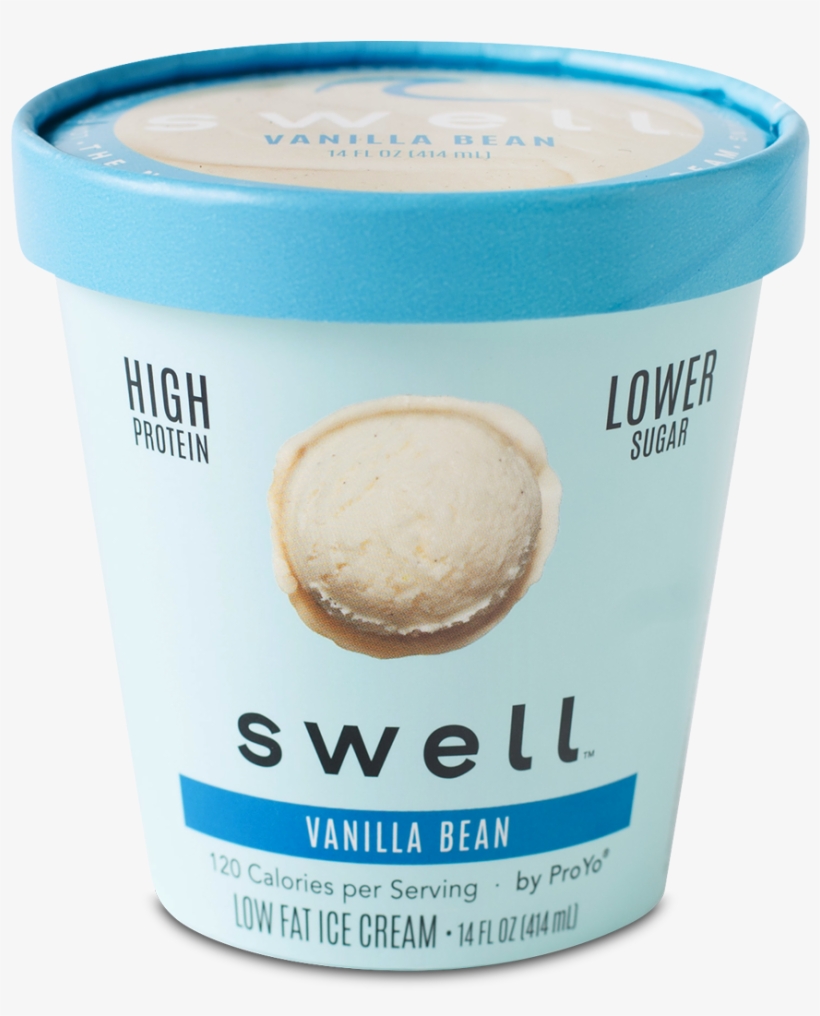 Swell Vanilla Bean Ice Cream - Swell Mint Chip Ice Cream, transparent png #2104843