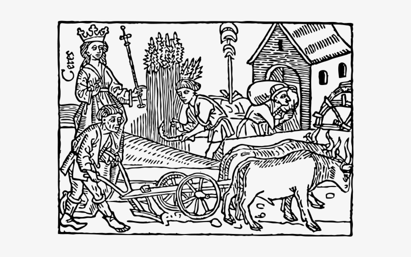 Medieval Farming Clipart Png, transparent png #2104864
