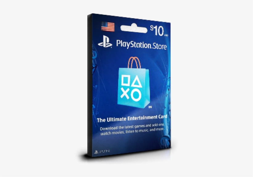 Psn $10 Usa - Playstation Store Card 25, transparent png #2105029