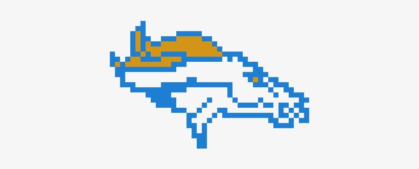 Broncos - Sports Logo Pixel Art, transparent png #2105222