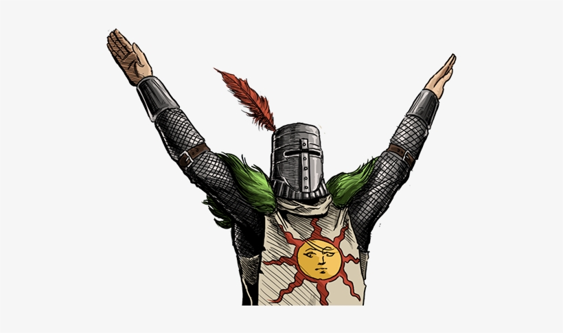 Solaire Png - Solaire Praise The Sun, transparent png #2105400