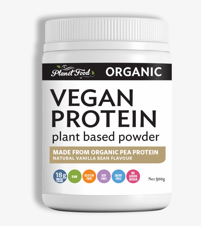 Vegan Protein Vanilla - Planet Food Pea Protein, transparent png #2105502
