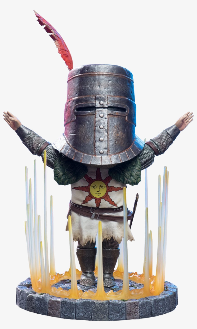 Solaire Of Astora Sd 9” Pvc Statue - Solaire Of Astora Figure, transparent png #2105615