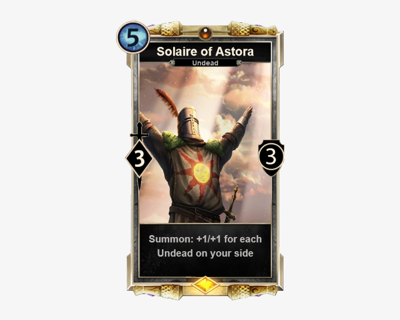 Solaire Of Astora - The Elder Scrolls: Legends, transparent png #2106036