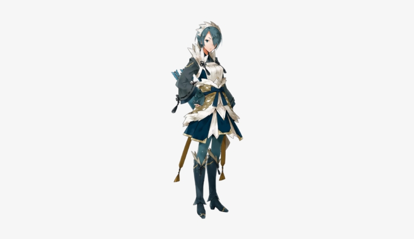 Setsuna Absent Archer Face - Setsuna Fire Emblem Heroes, transparent png #2106632