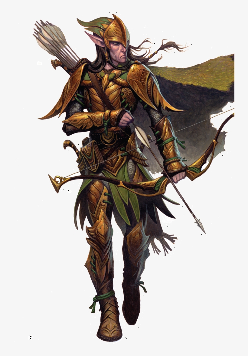 Elf Scout Makeup Inspirationaerandirr - D&d High Elf Ranger, transparent png #2106655