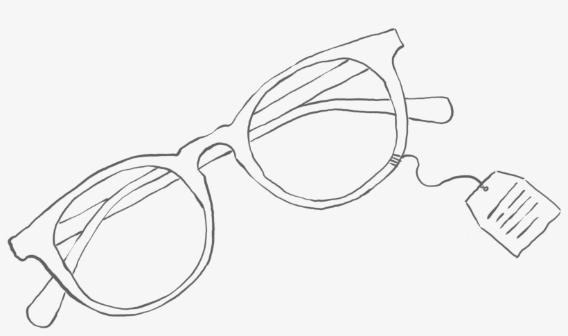 Banner Free Glasses At Getdrawings Com Free For Personal - Glasses Drawing, transparent png #2107489