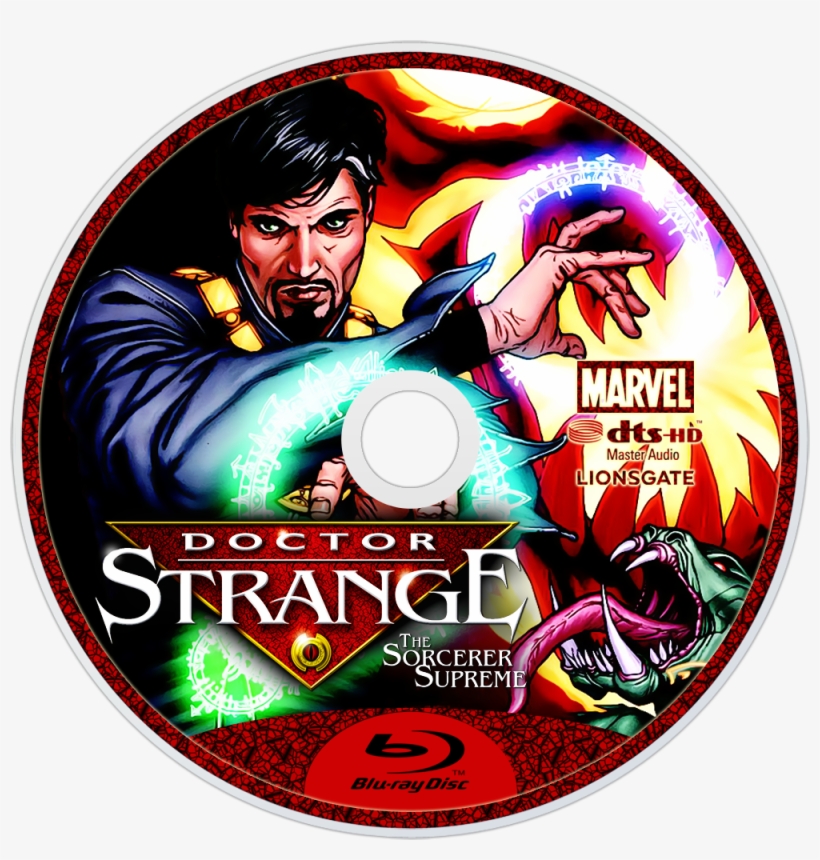 The Sorcerer Supreme Bluray Disc Image - Doctor Strange (dvd), transparent png #2108960