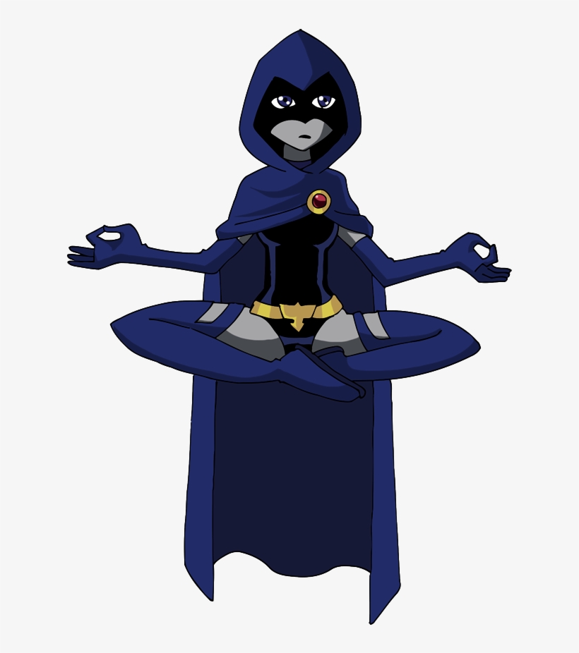 Raven By Glee-chan - Raven Teen Titans Png, transparent png #2109457