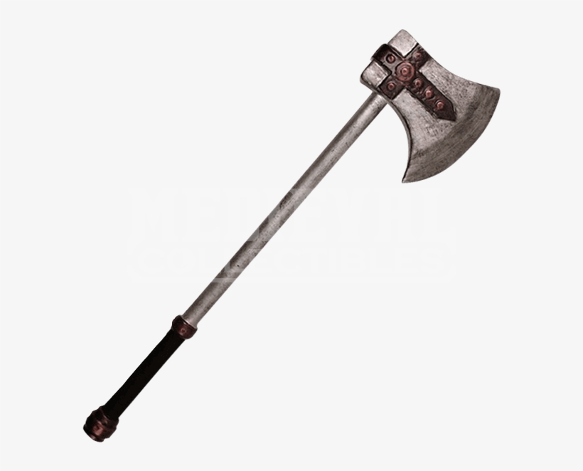 Crusader Larp Battle Axe Sword Free Transparent PNG Download PNGkey