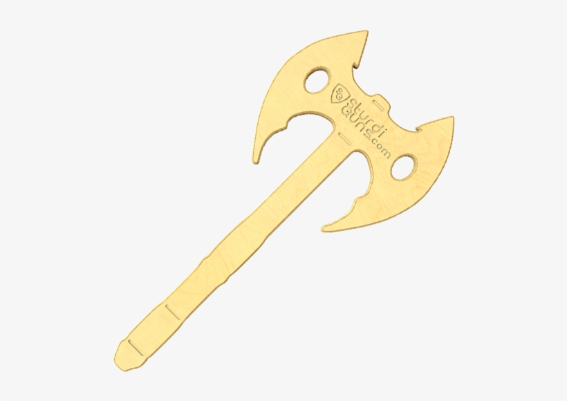 Battle Axe - Wooden Battle Axe, transparent png #2109850