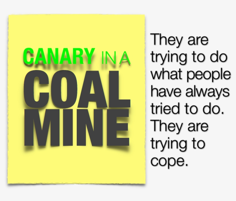 Canary In A Coal Mine Email - Coal Mining, transparent png #2109984