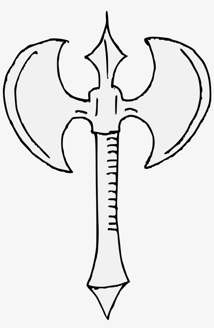 Details, Png - Viking Battle Axe Drawing, transparent png #2110223