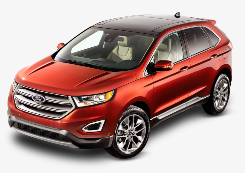 Ford Edge Red Car Png Image - Ford Edge, transparent png #2111322