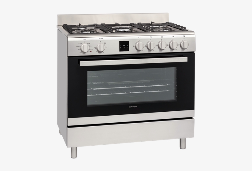 90cm Freestanding 5 Burner Cooker - Westinghouse Wfe911sb, transparent png #2111402