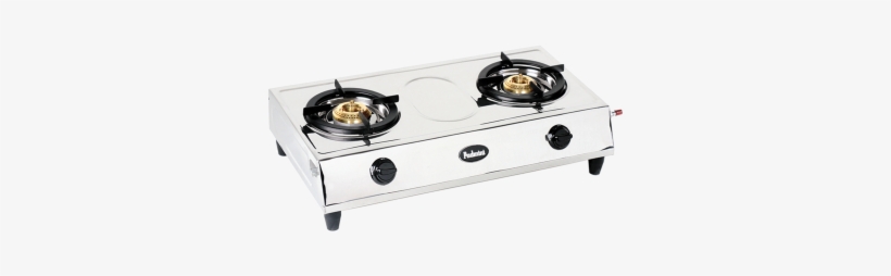 Two Burner Stainless Steel Gas Stove - Transparent Gas Stove Png, transparent png #2111797